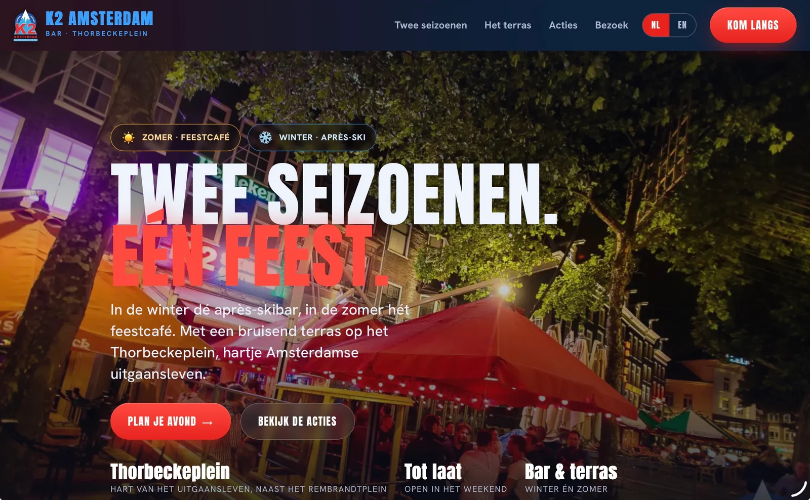 k2amsterdam.nl on MP1: two seasons, one party