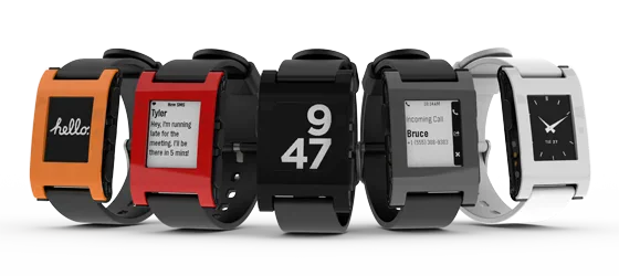 The original Pebble from 2012