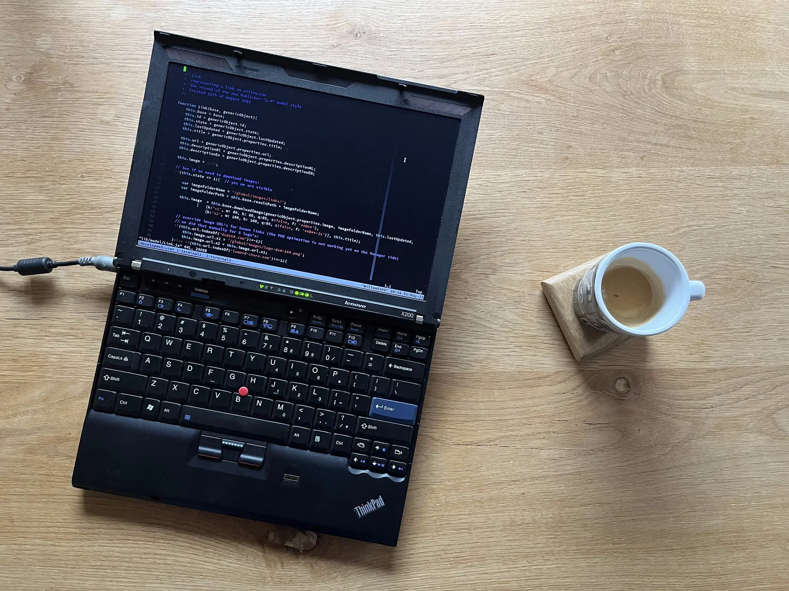 Work in progress - mijn X200 experiment