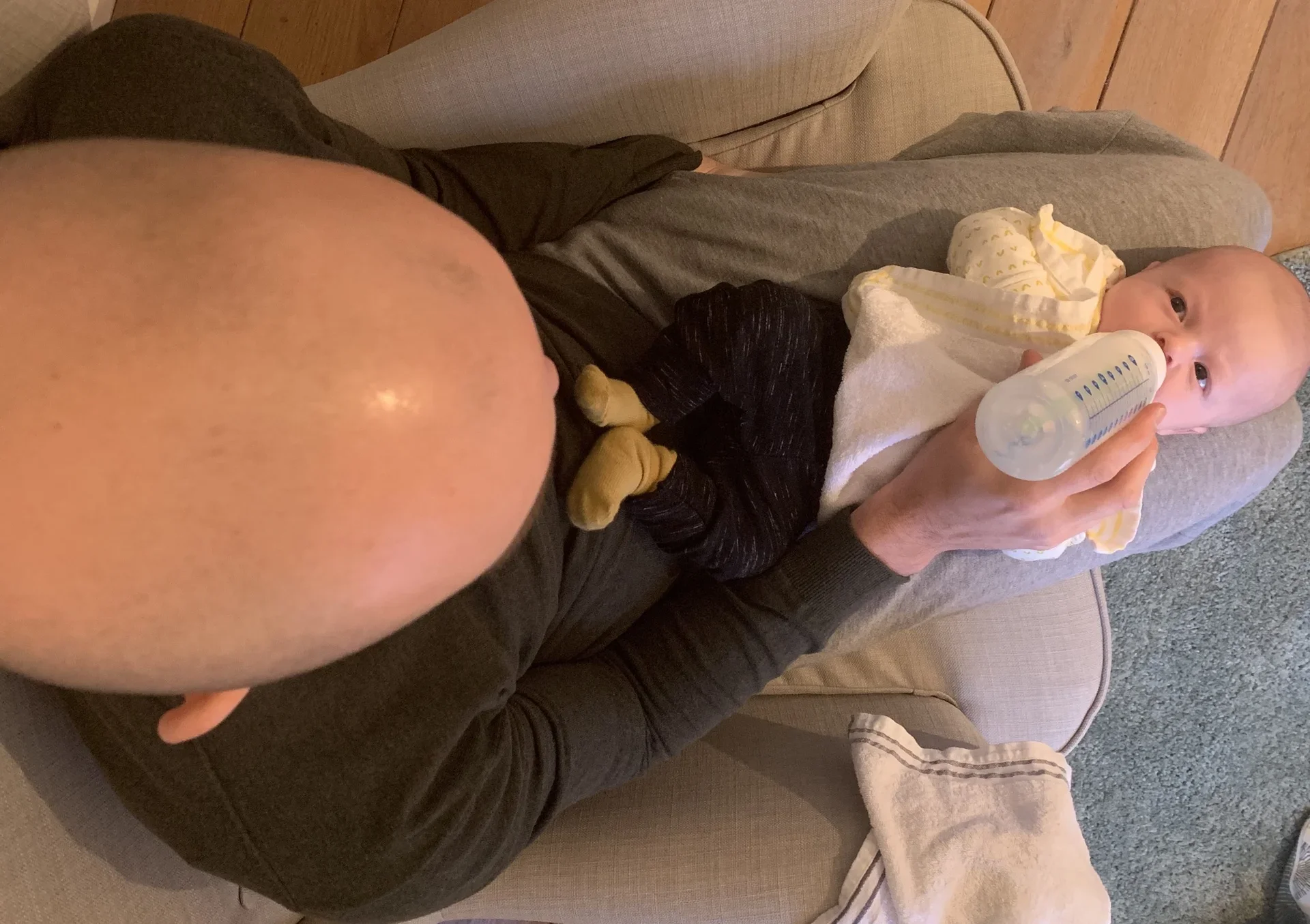 My first weeks as dad