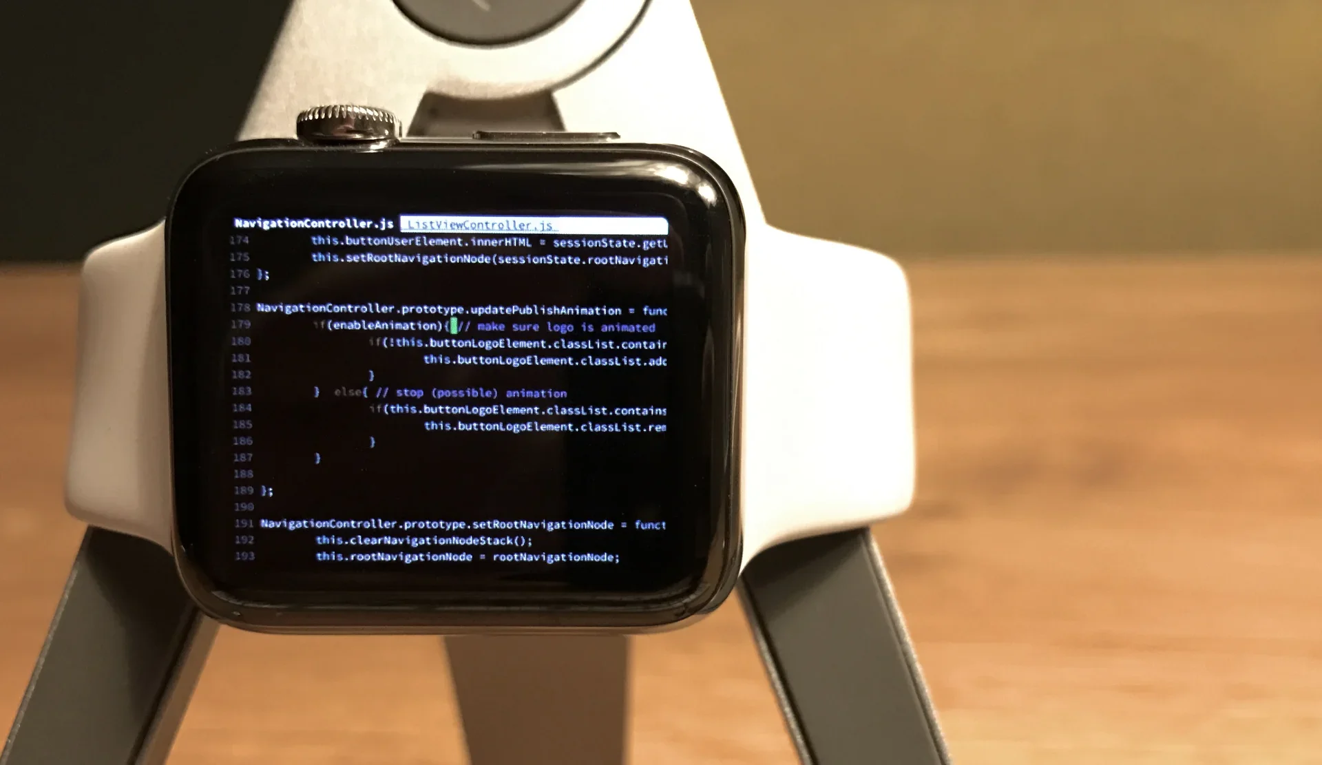 Programming on Apple Watch