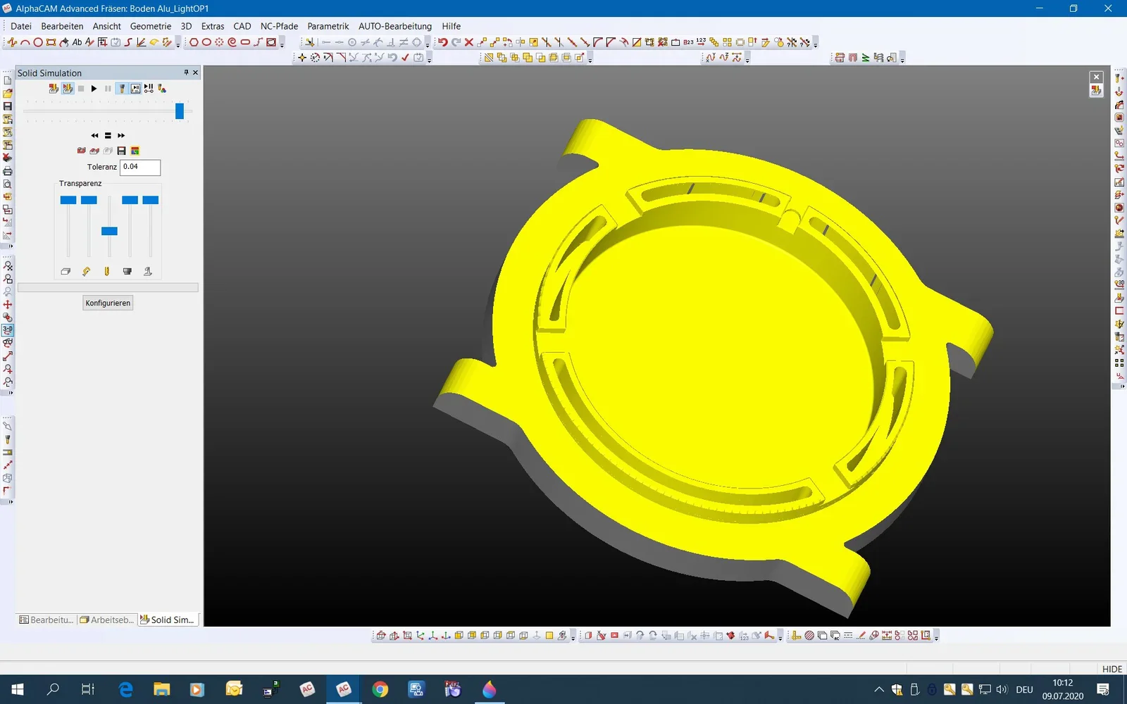 Het 3D-model van mijn horlogekast