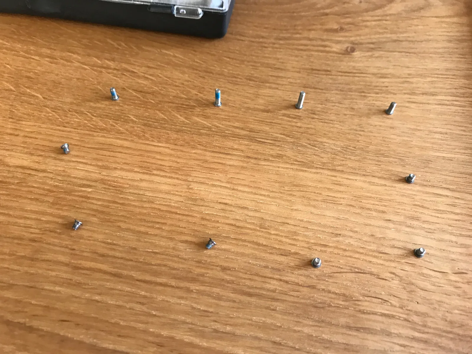 Make sure to remember what screw went where...