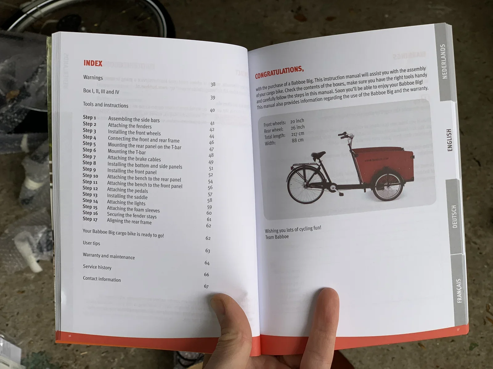 Construction manual... 67 pages!