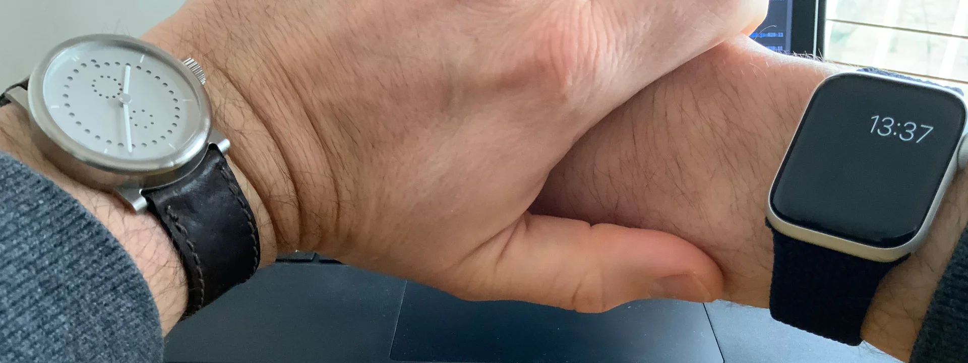 Wearing two watches