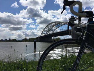 Een jaar fietsen