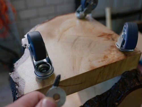 Wiel met ring