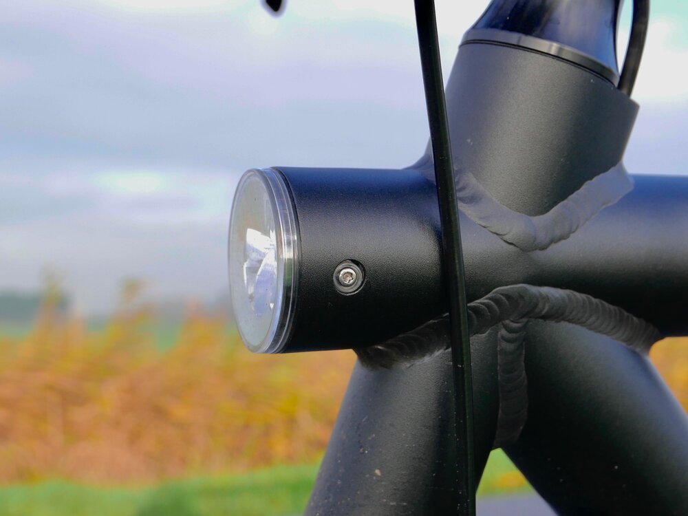 Voorlicht is geïntegreerd in het frame