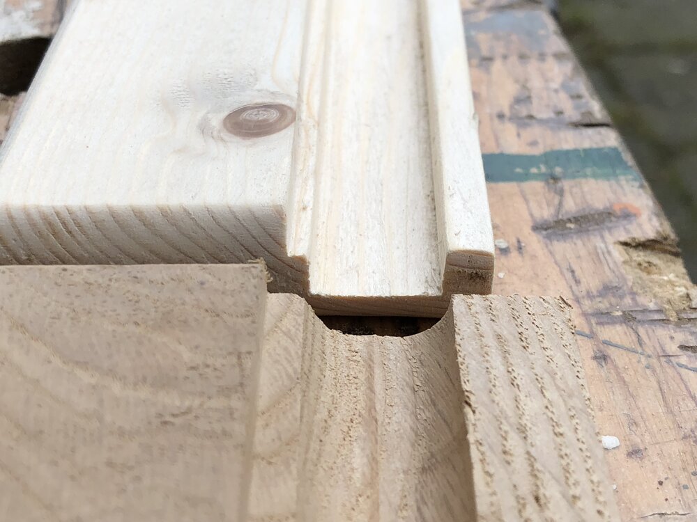 Freesprofiel van prototype vergelijken met definitieve versie