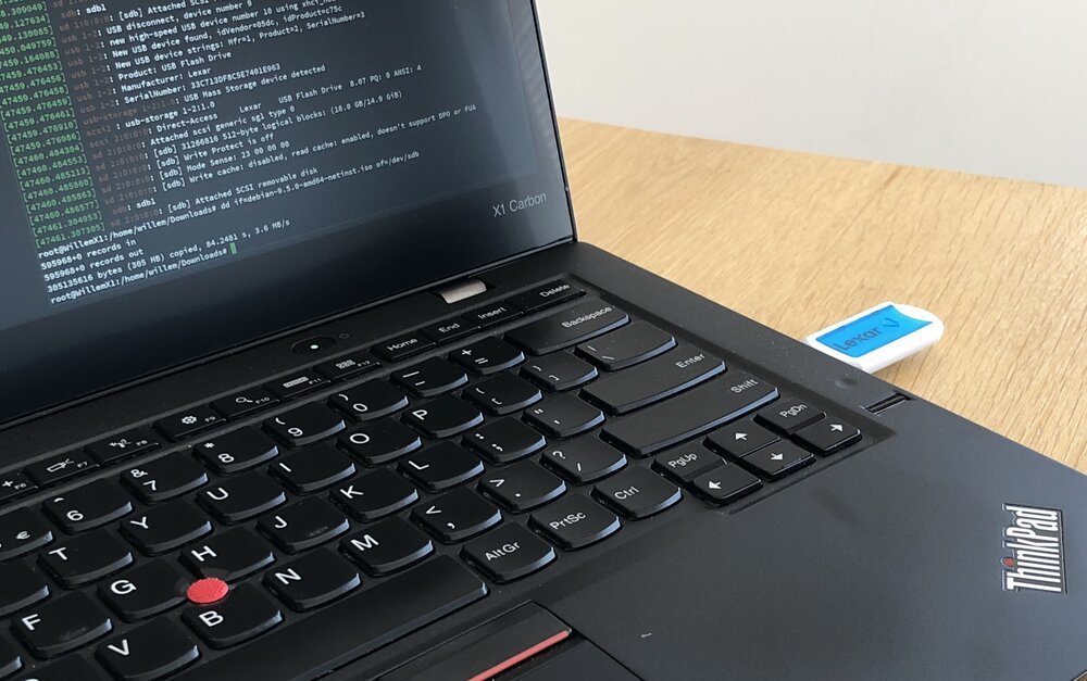 Bootable USB-stick aanmaken voor de installatie