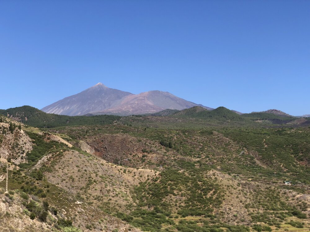 Teide gezien vanaf mijn iPhone