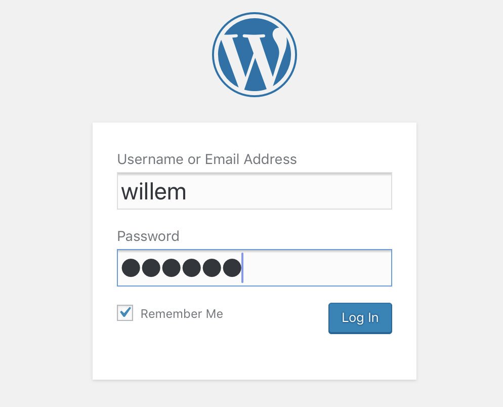 Het is behoorlijk moeilijk om mijn WP-Admin pagina te hacken omdat je hem niet kunt vinden (hint: hij staat niet op /wp-admin)