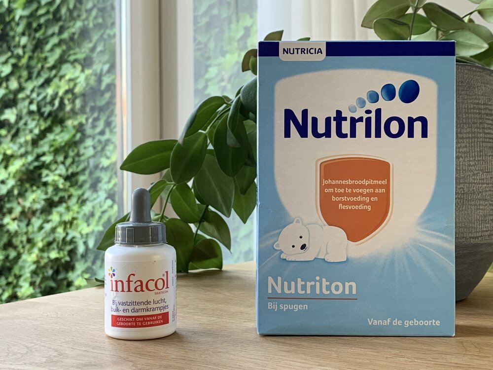 Krampjes bestrijden met Infacol en reflux met Nutriton