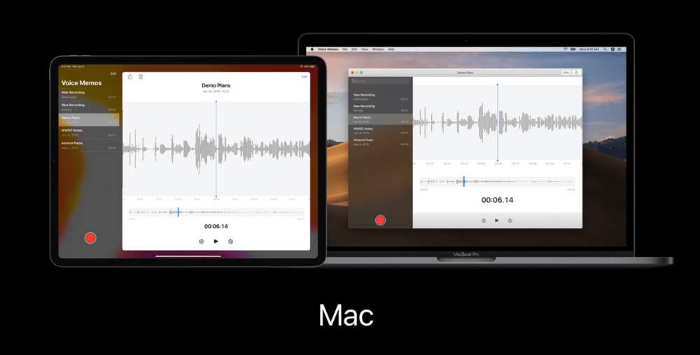 Dezelfde app op iOS/iPadOS en macOS