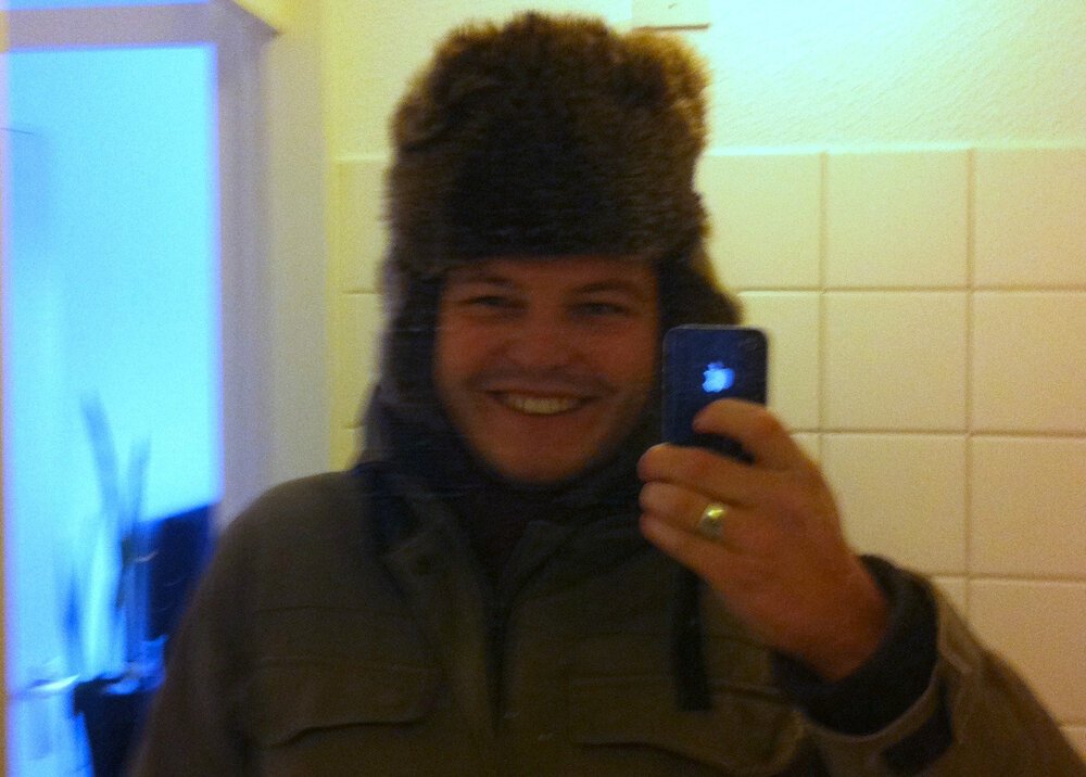 De iPhone 4 verving mijn camera in 2010 - selfie van Mr. Wazige Camera