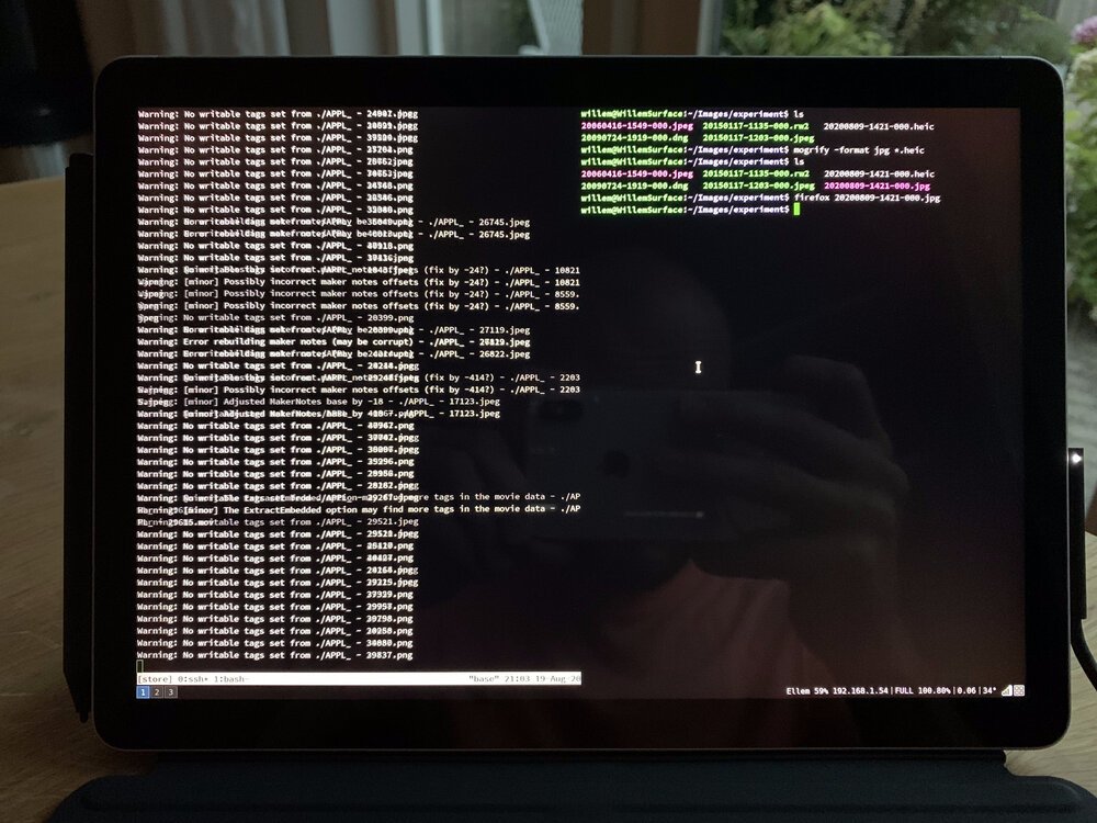 EXIF-informatie gebruiken om de foto's te hernoemen zodat de datum en tijd waarop de foto is gemaakt, worden opgenomen