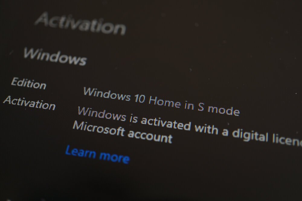 Windows 10 Home in S-modus
