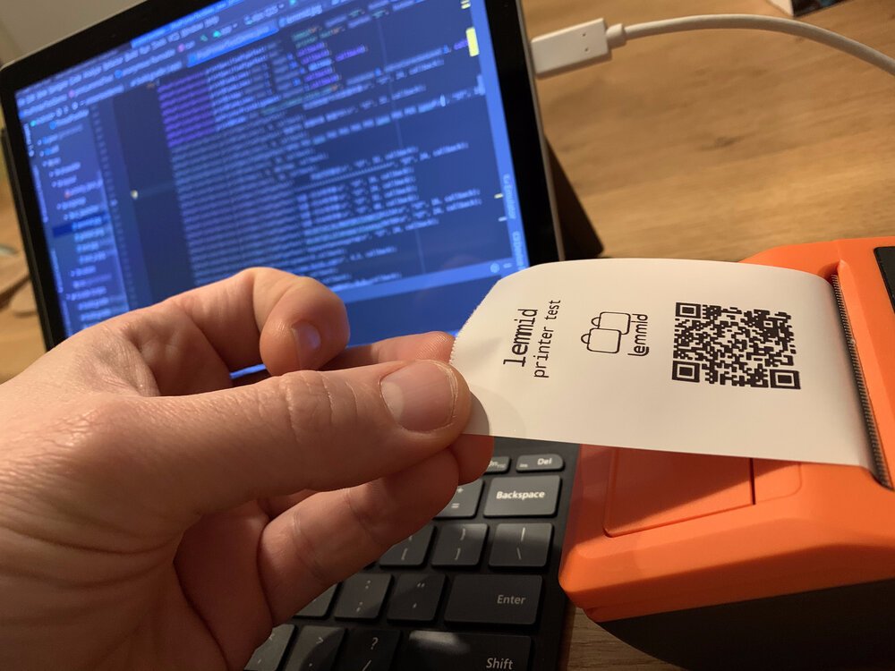 YES! De printer print het 