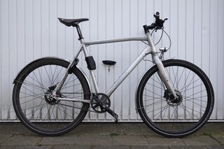 Controle van de forenzenfiets