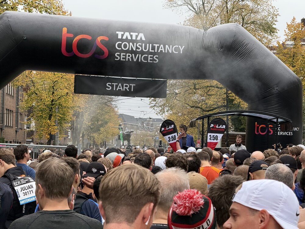 Momenten voor mijn officiële start aan de Stadionweg