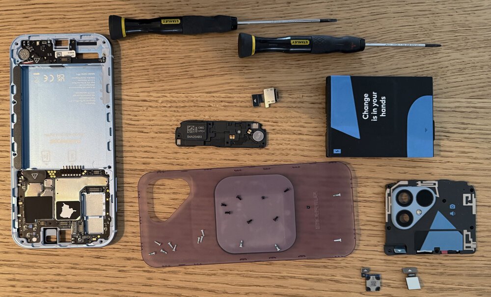 Ontworpen voor duurzaamheid en eenvoudig te repareren: Fairphone 5 kan worden geopend met standaard gereedschap