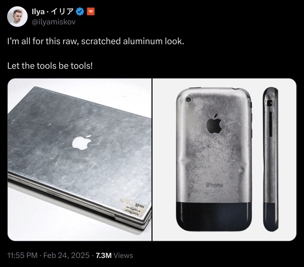 Laat gereedschap gereedschap zijn: laat het aluminium een canvas zijn dat gebruikspatronen weergeeft